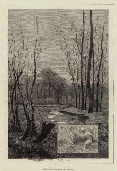 月、11月 作： Charles Auguste Loye